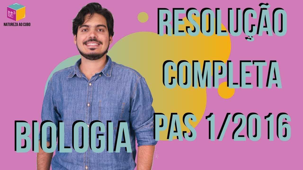 Thumbnail: Resolução comentada - Todos os itens PAS 1 2016 - Biologia