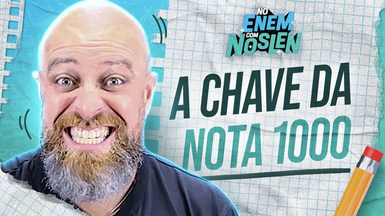 Thumbnail: Como ARGUMENTAR BEM na sua redação do ENEM? #NoENEMComNoslen | Professor Noslen