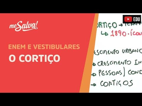 Thumbnail da aula: O Cortiço - Leituras Obrigatórias UFRGS - Me Salva!