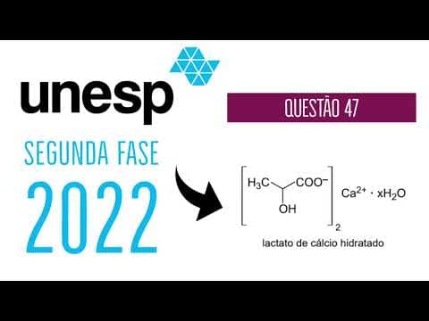 Thumbnail da aula: UNESP 2022 | SEGUNDA FASE | QUESTÃO 47