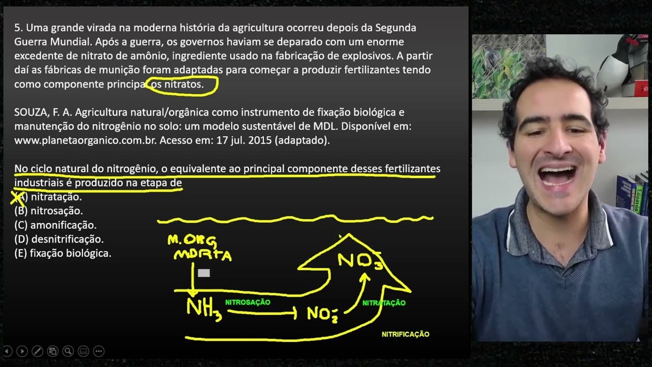 Thumbnail: ENEM 2017 - BIOLOGIA - PROF. SANABRIA - MOTTOLA Disciplinas para Vestibulares