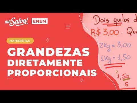 Thumbnail da aula: Grandezas Diretamente Proporcionais PRGR03 Aula 02