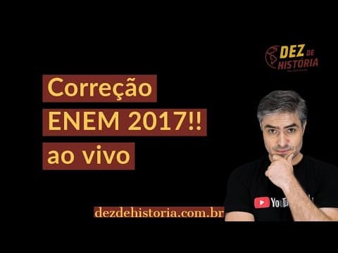 Thumbnail da aula: Correção ENEM 2017