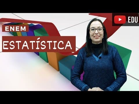 Thumbnail da aula: ENEM - Questão Resolvida - Média Aritmética - Estatística - Professora Angela Matemática