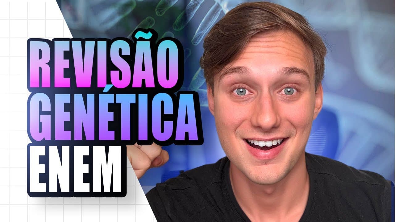 Thumbnail: REVISÃO PRÁTICA de GENÉTICA no ENEM com QUESTÕES! (sempre cai)