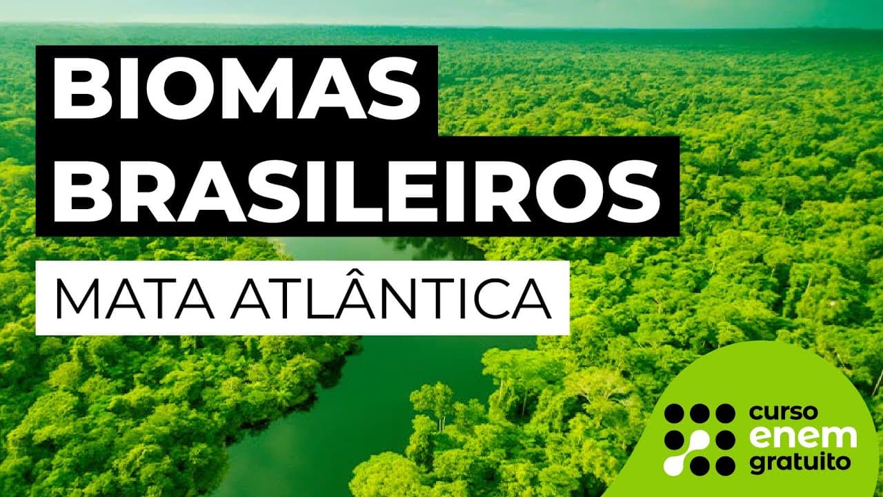 Thumbnail: BIOMAS BRASILEIROS: MATA ATLÂNTICA | Biologia para o Enem | Cláudia de Souza Aguiar