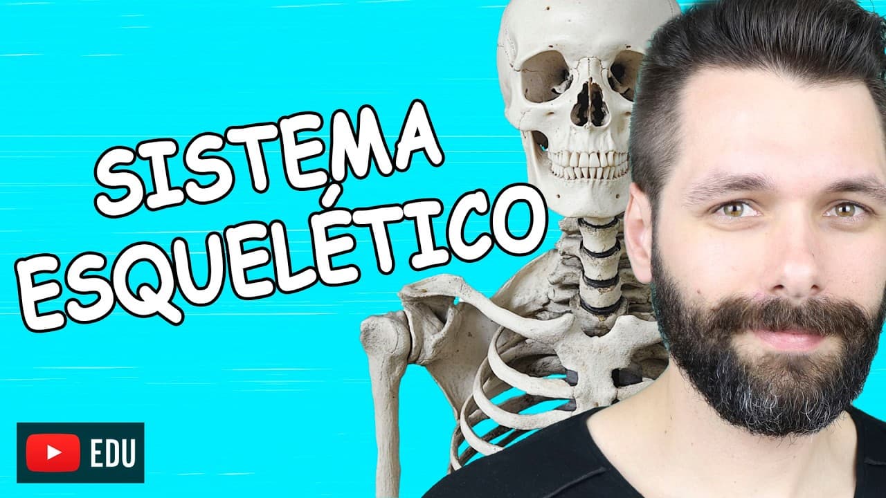 Thumbnail: INTRODUÇÃO AO SISTEMA ESQUELÉTICO - ÓSSEO -  | Biologia com Samuel Cunha