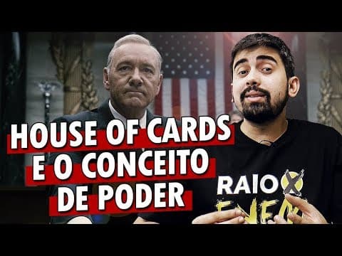 Thumbnail da aula: HOUSE OF CARDS: MAQUIAVEL, WEBER, FOUCAULT E MAIS | Prof. Leandro Vieira
