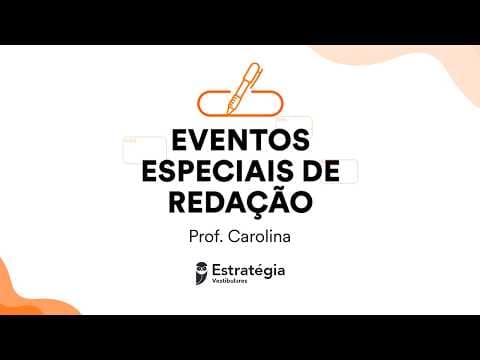 Thumbnail da aula: Correção de redações ao vivo com a corretora Carolina Oliveira