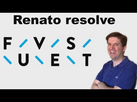 Thumbnail da aula: Questão 24 FUVEST 2020