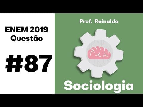 Thumbnail da aula: ENEM 2019 - O Ministério do Trabalho e Emprego (MTE) realizou 248 ações fiscais e resgatou um total.