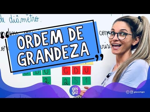 Thumbnail da aula: ORDEM DE GRANDEZA \Prof. Gis/ MATEMÁTICA