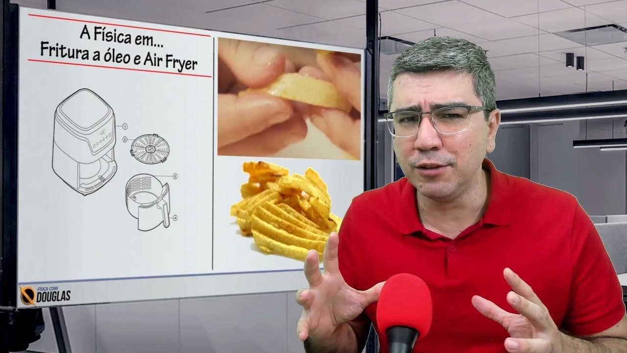 Thumbnail: Física da fritura e da Air Fryer | Física do cotidiano | ENEM 2021