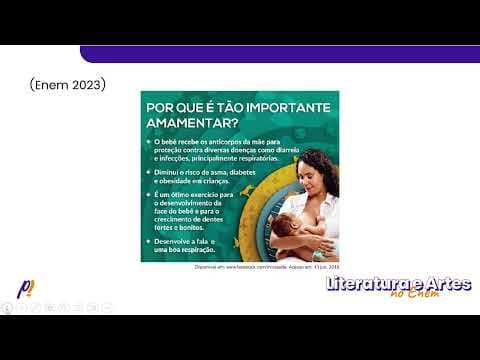 Thumbnail da aula: ENEM 2023 - Teoria Literária | Essa campanha publicitária do Ministério da Saúde visa...