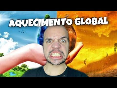 Thumbnail da aula: Aquecimento global e efeito estufa | Ricardo Marcílio