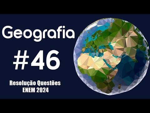 Thumbnail da aula: ENEM - Um terremoto de magnitude 5,9 atingiu a cidade de Valparaíso