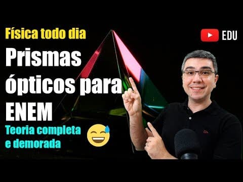 Thumbnail da aula: Prisma Óptico para o ENEM | Teoria completa
