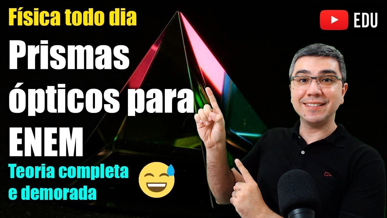 Thumbnail: Prisma Óptico para o ENEM | Teoria completa