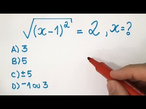 Thumbnail da aula: 🔥 HELP MATEMÁTICA BÁSICA - Equação Irracional (Propriedade esquecida)  #148
