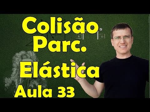 Thumbnail da aula: COLISÃO PARCIALMENTE ELÁSTICA - DINÂMICA AULA 33 - Prof. Marcelo Boaro
