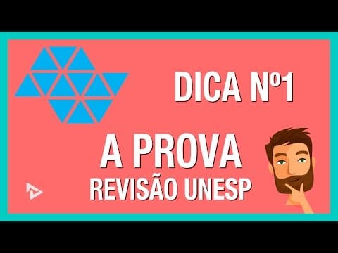 Thumbnail da aula: REVISÃO UNESP - A PROVA