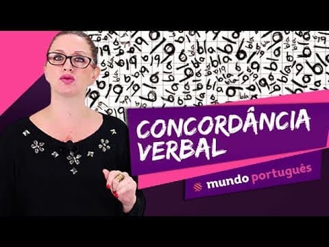 Thumbnail da aula: Concordância Verbal - Gramática - Português - ENEM