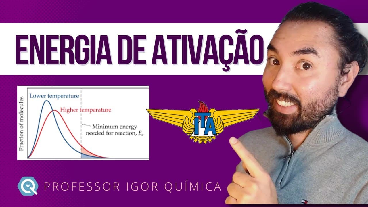 Thumbnail: ENERGIA DE ATIVAÇÃO em função da TEMPERATURA