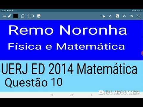Thumbnail da aula: UERJ 2014 discursiva de matemática Questão10, área de triangulo com determinante