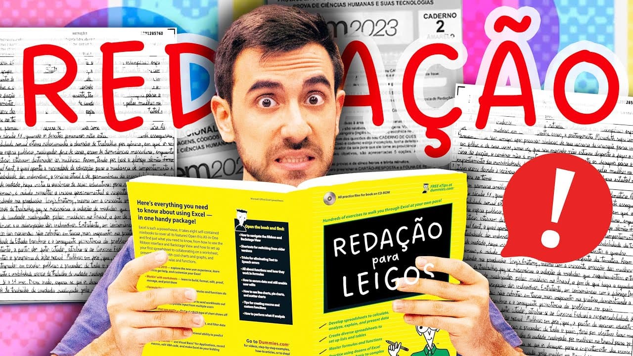 Thumbnail: NUNCA FEZ ENEM? Veja este vídeo!