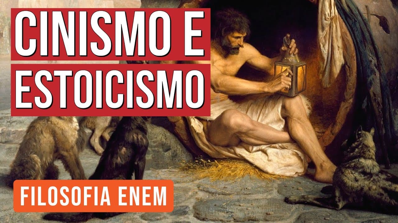 Thumbnail: CINISMO E ESTOICISMO: escolas do Helenismo | Filosofia para o Enem | Ernani Júnior da Silva