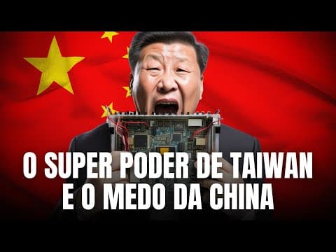 Thumbnail da aula: TAIWAN tem uma ARMA PERIGOSA contra a CHINA