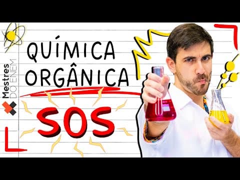 Thumbnail da aula: 🆘 A QUÍMICA ORGÂNICA COMPLETA!! CARBONO, HIBRIDIZAÇÃO, CADEIA CARBÔNICA, RADICAIS, ETC. ETC. ETC.