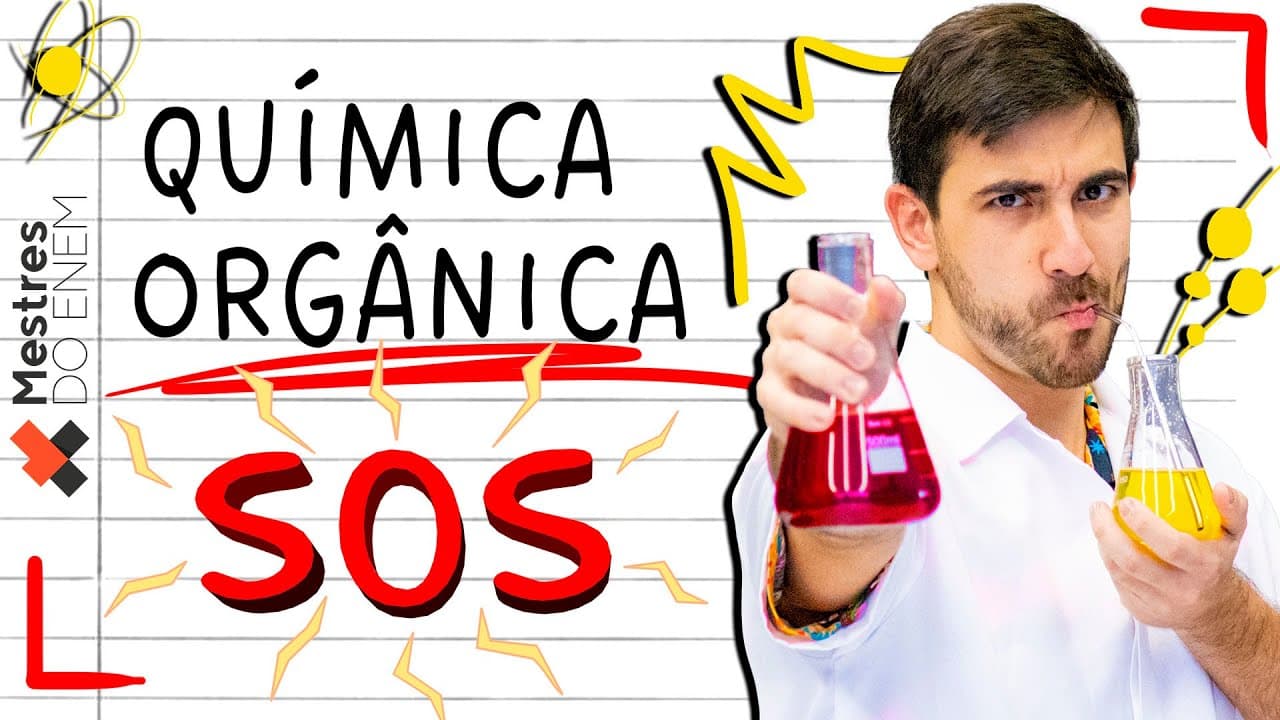 Thumbnail: 🆘 A QUÍMICA ORGÂNICA COMPLETA!! CARBONO, HIBRIDIZAÇÃO, CADEIA CARBÔNICA, RADICAIS, ETC. ETC. ETC.
