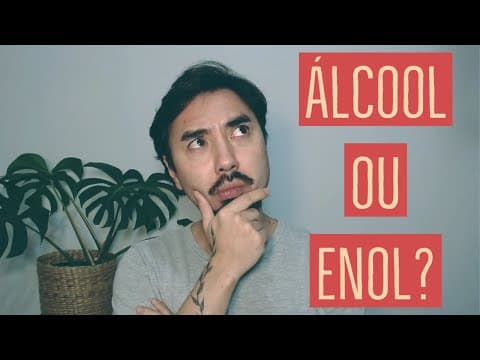 Thumbnail da aula: Álcool, Enol e Fenol: Saiba identificar | Aula 15