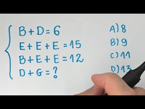 Thumbnail da aula: Problema de Lógica - Sistema Lógico