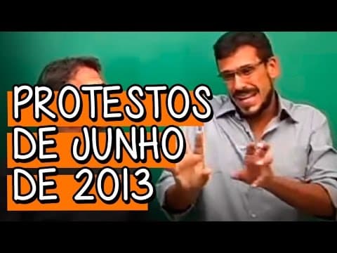 Thumbnail da aula: Protestos de Junho de 2013 - Aula ao Vivo de Atualidades | Descomplica
