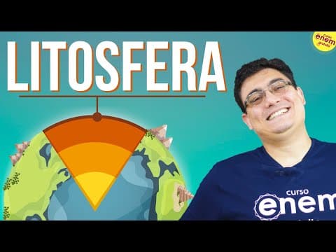 Thumbnail da aula: LITOSFERA E SUAS DINÂMICAS | Resumo de Geografia para o Enem. Prof Raphael Carrieri