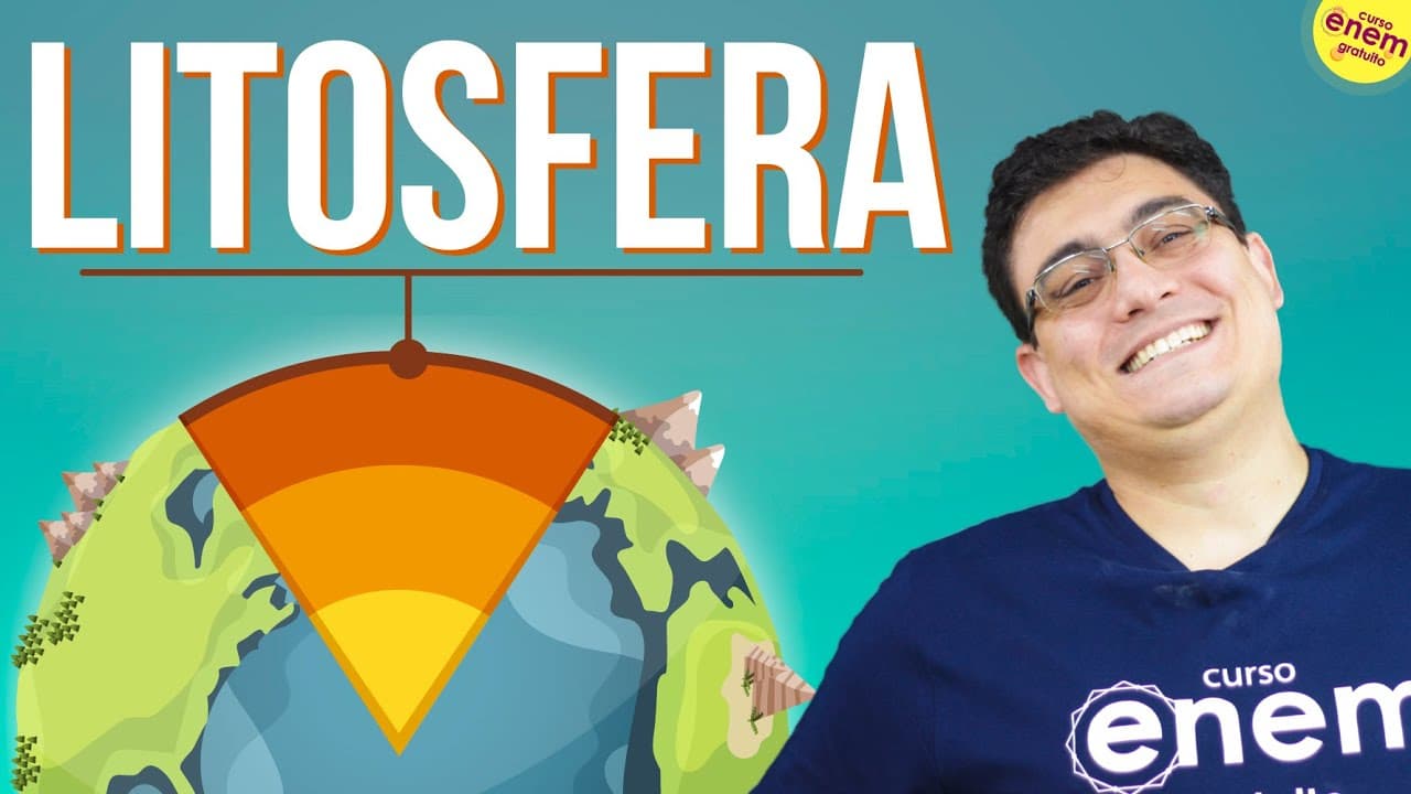 Thumbnail: LITOSFERA E SUAS DINÂMICAS | Resumo de Geografia para o Enem. Prof Raphael Carrieri