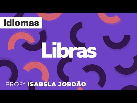 Thumbnail da aula: Exercícios dias da semana e tempo | Libras | Kultivi | Isabela Jordão
