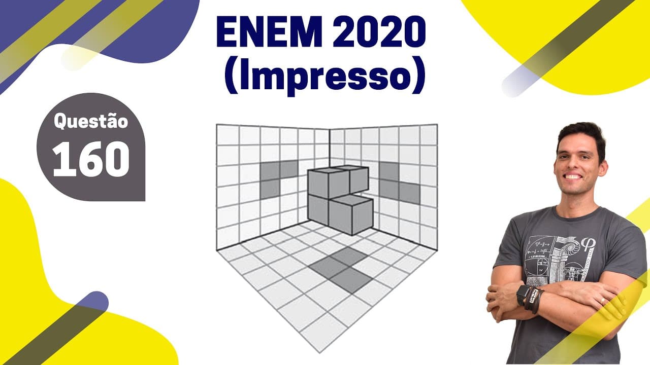 Thumbnail: [25/45] ENEM 2020 Impresso - Questão 160