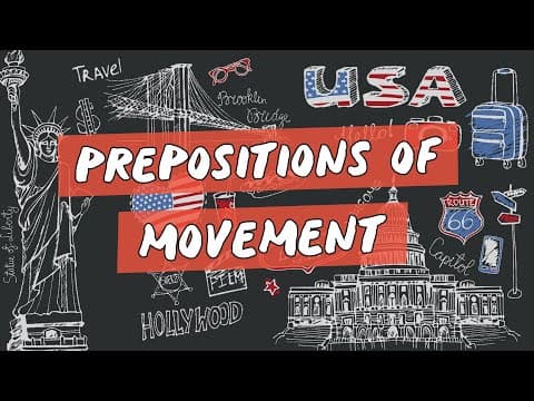Thumbnail da aula: Prepositions of Movement - Brasil Escola