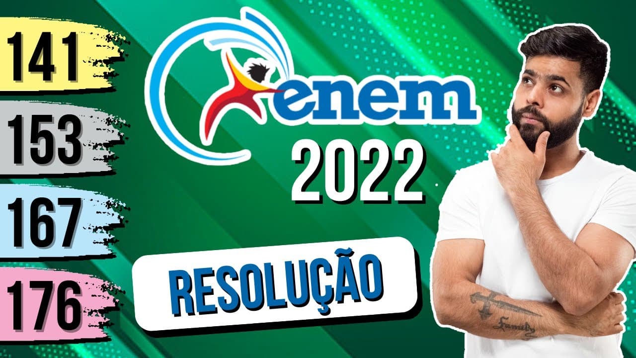 Thumbnail: ENEM 2022 MATEMÁTICA RESOLUÇÃO COMENTADA - EM UMA LOJA, O PREÇO PROMOCIONAL DE UMA GELADEIRA