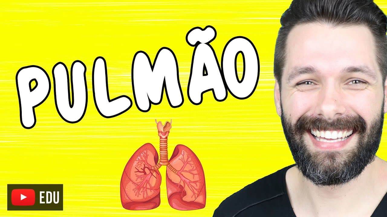 Thumbnail: PULMÕES - Anatomia e Função - Sistema respiratório | Biologia com Samuel Cunha