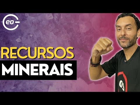 Thumbnail da aula: RECURSOS MINERAIS não energéticos no Brasil | Geografia do Brasil |