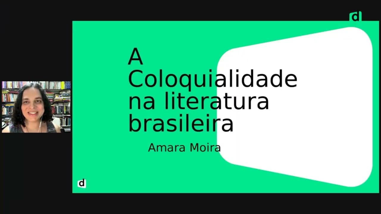Thumbnail: A COLOQUIALIDADE NA LITERATURA BRASILEIRA | REVISÃO GRÁTIS ENEM 2023 | LITERATURA