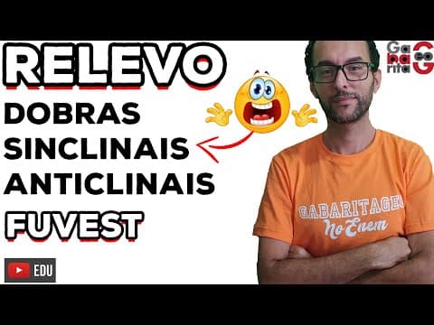 Thumbnail da aula: O que são Dobras SINCLINAIS e ANTICLINAIS | Geografia | Fuvest