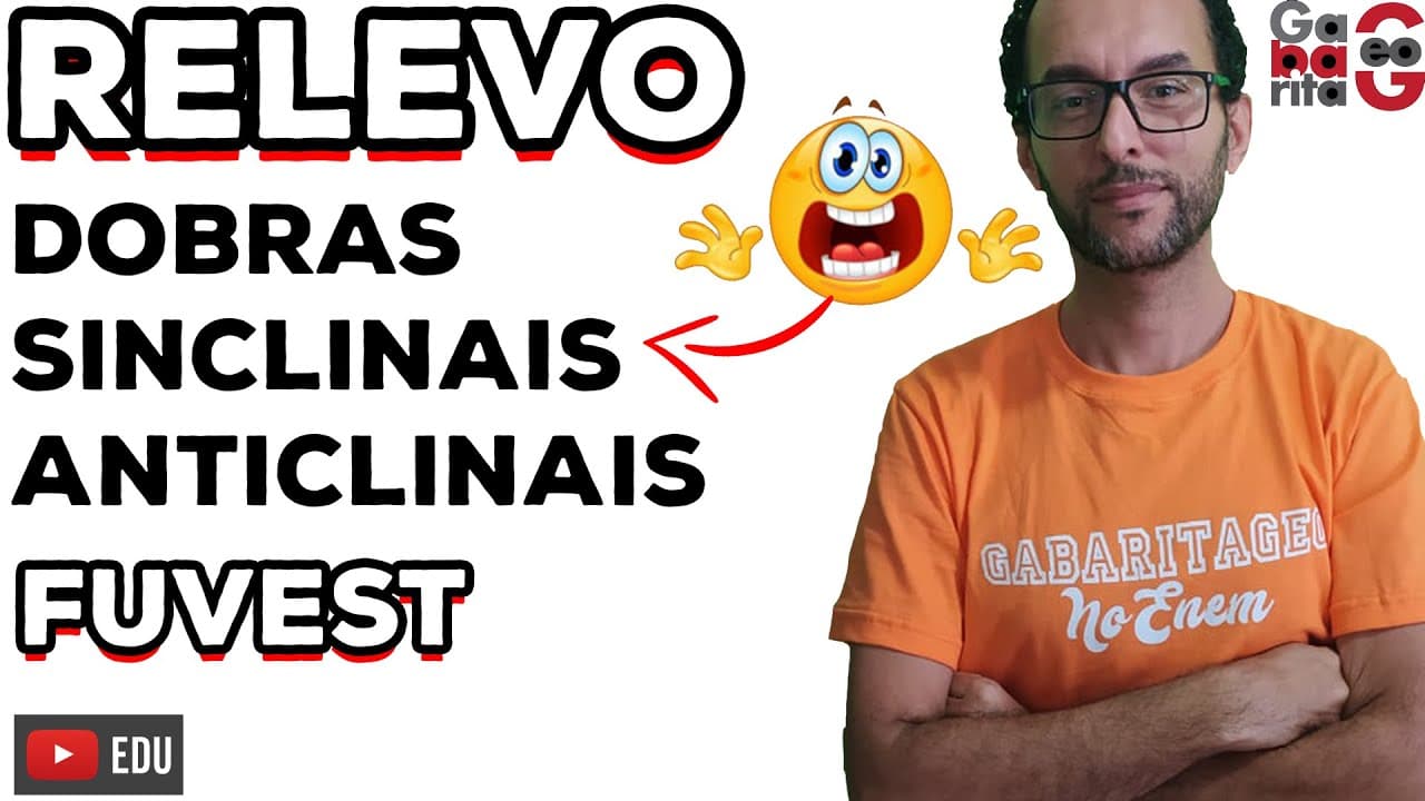 Thumbnail: O que são Dobras SINCLINAIS e ANTICLINAIS | Geografia | Fuvest