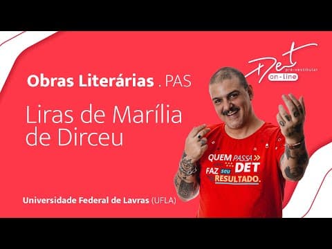 Thumbnail da aula: Obras Literárias . PAS (UFLA) - Liras de Marília de Dirceu