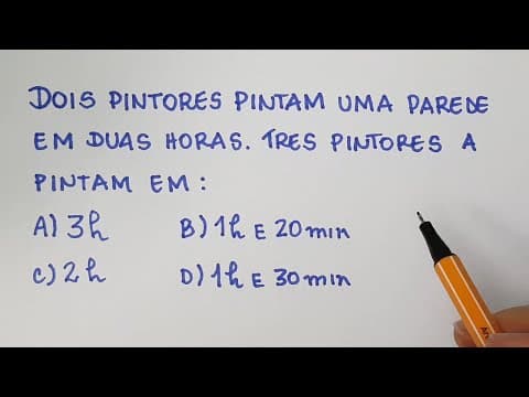 Thumbnail da aula: 🔥 HELP MATEMÁTICA BÁSICA - *Atenção* Regra de Três nem sempre é multiplicar cruzado!