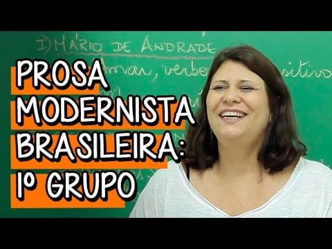 Thumbnail da aula: Contexto geral sobre Prosa Modernista Brasileira: 1º Grupo - Extensivo Português | Descomplica